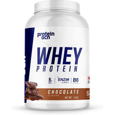 Proteinocean Chocolate Whey Protein Powder 1.6kg - 64 Servings for Muscle Growth