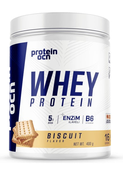 Proteinocean Premium Whey Protein Biscuit Flavor 400g - 16 Servings