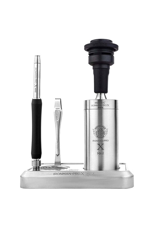 Mr. EDS E50 Ironman Pro X Max Premium Stainless Steel Hookah Set