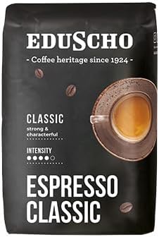 Tchibo Eduscho Espresso Classic Whole Bean Coffee, 500g Intense Blend