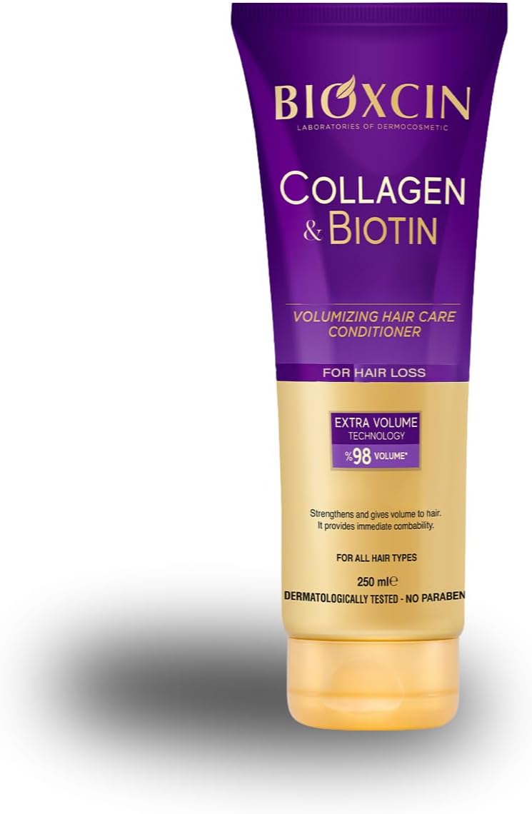 Bioxcin Collagen Biotin Volumizing Conditioner for Thin, Sparse Hair 250ml