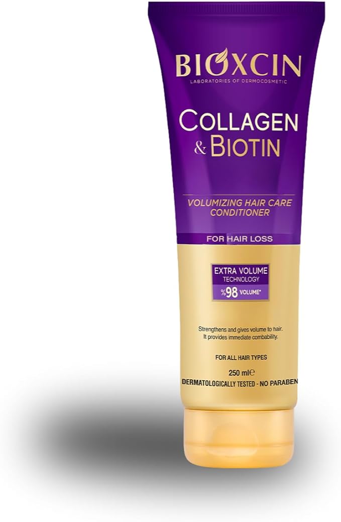 Bioxcin Collagen Biotin Volumizing Conditioner for Thin, Sparse Hair 250ml