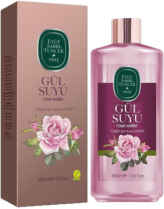 Pure Eyüp Sabri Tuncer Natural Rose Water 350ml for Refreshing Skin Care