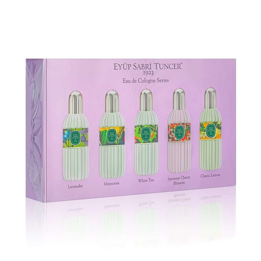 Eyüp Sabri Tuncer 16ml Mini Cologne Set: 5 Assorted Spray Fragrances