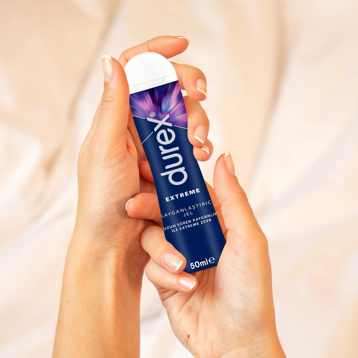 Durex Extreme Long-Lasting Lubricant Gel 50ml - Condom Safe, Dermatologically Tested