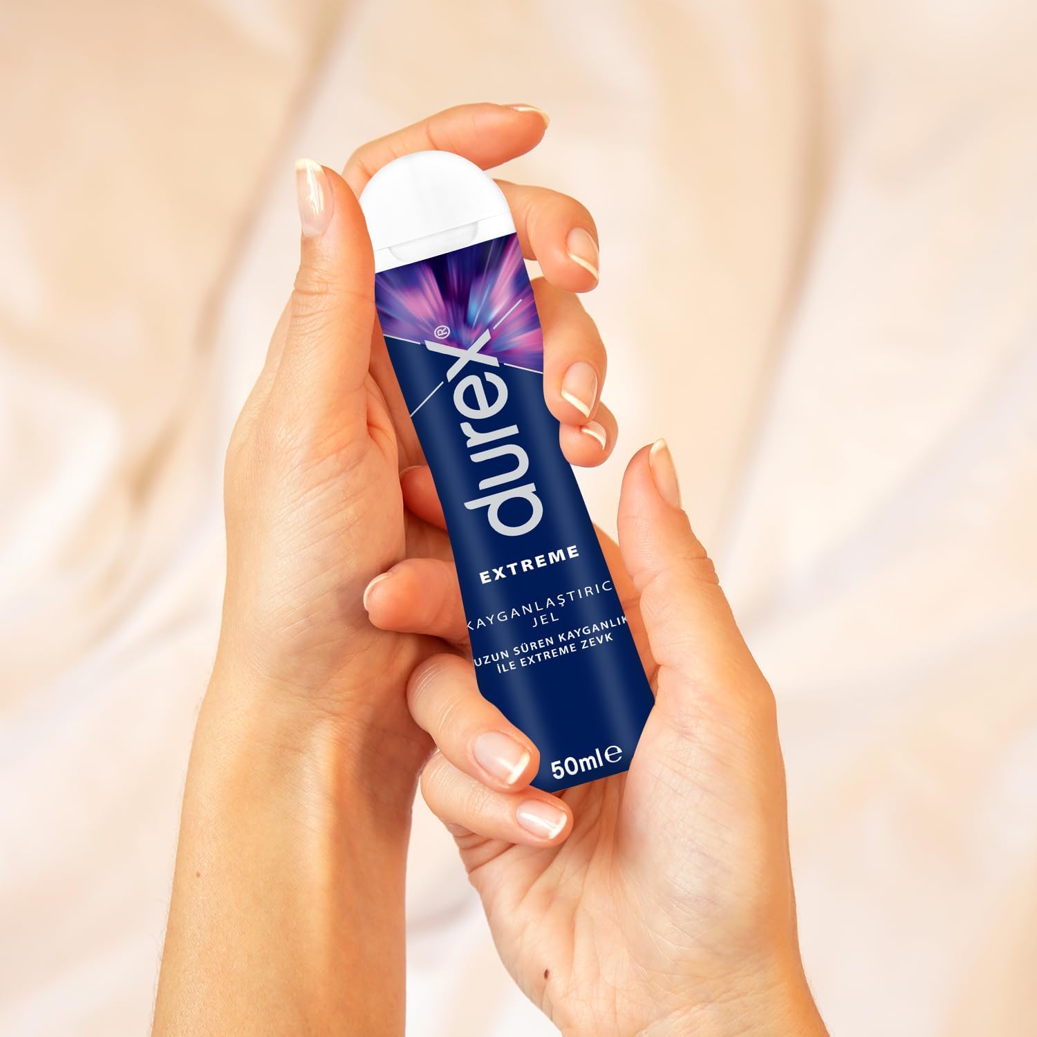 Durex Extreme Long-Lasting Lubricant Gel 50ml - Condom Safe, Dermatologically Tested