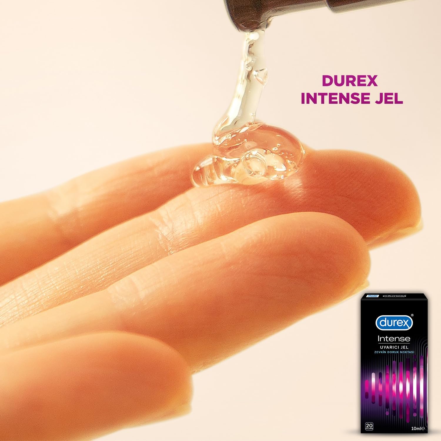 Durex Intense Stimulating Gel 10ml for Enhanced Female Pleasure and Sensitivity