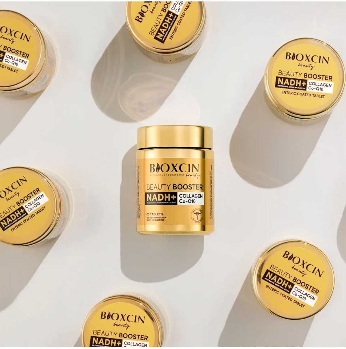 Bioxcin Beauty Booster Collagen NADH CoQ10 Biotin for Skin Hair Nails