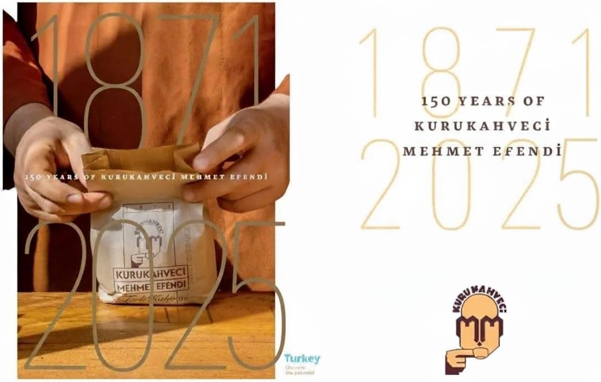 Kurukahveci Mehmet Efendi Brazilian Filter Coffee 250g - Rich, Aromatic, Freshly Ground Arabica