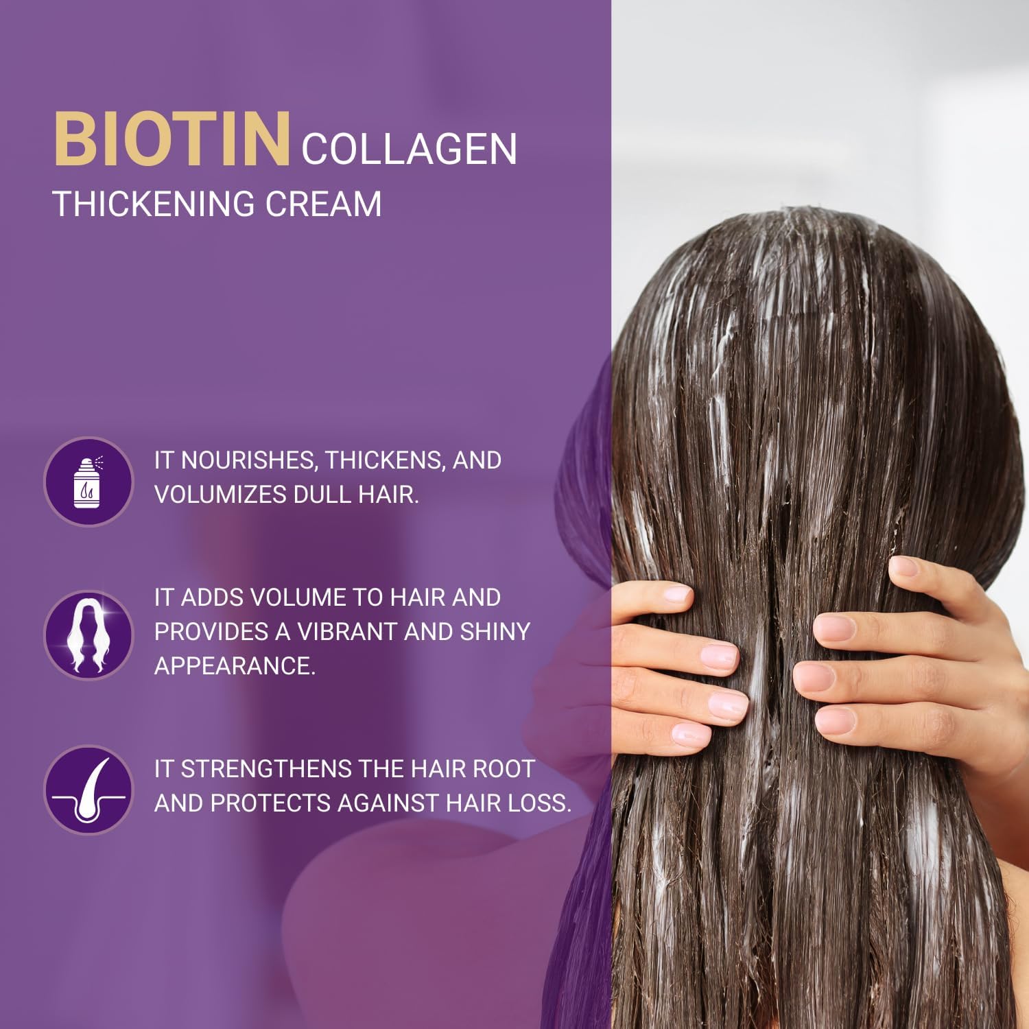 Bioxcin Collagen Biotin Volumizing Conditioner for Thin, Sparse Hair 250ml