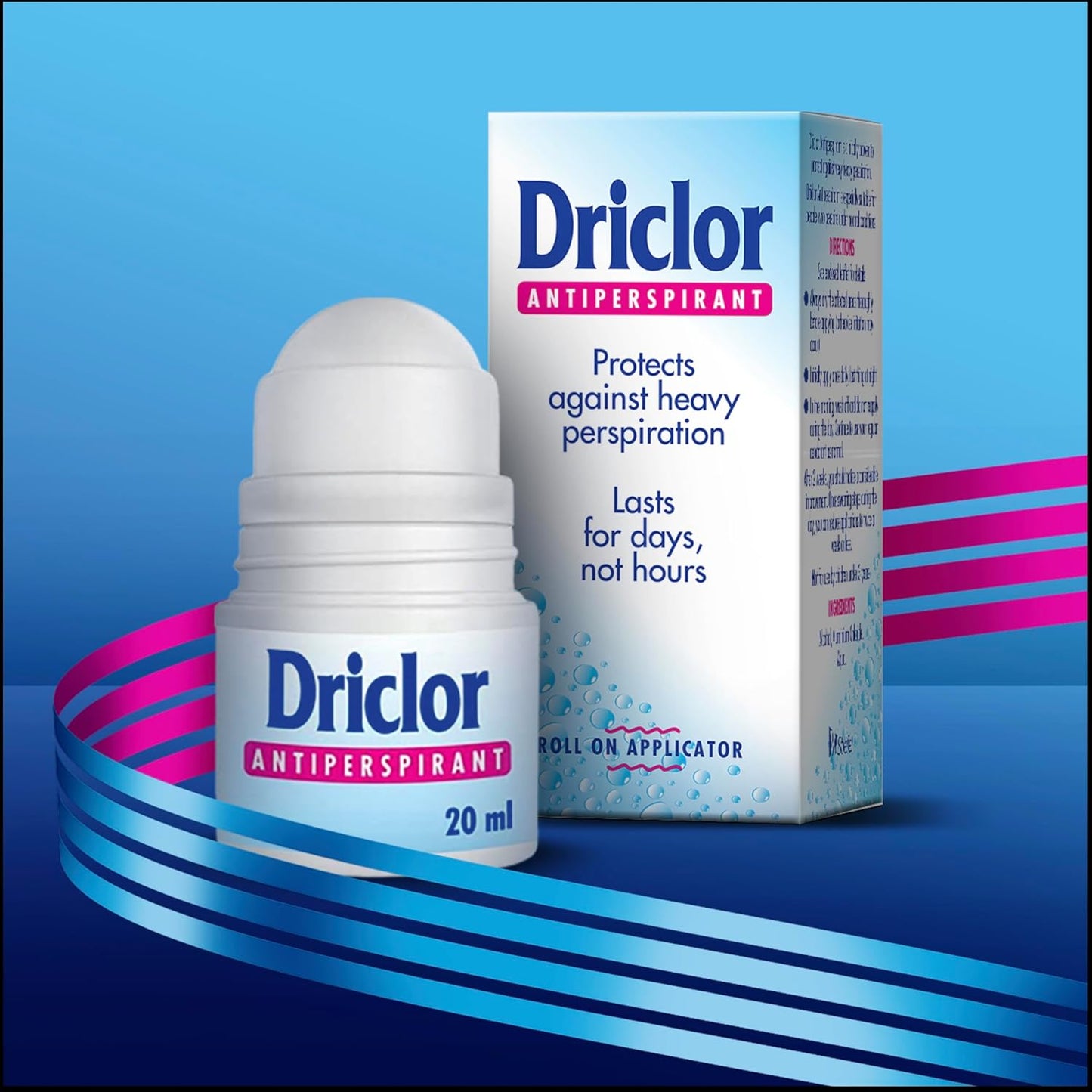 Driclor Antiperspirant Roll On Applicator 20ml