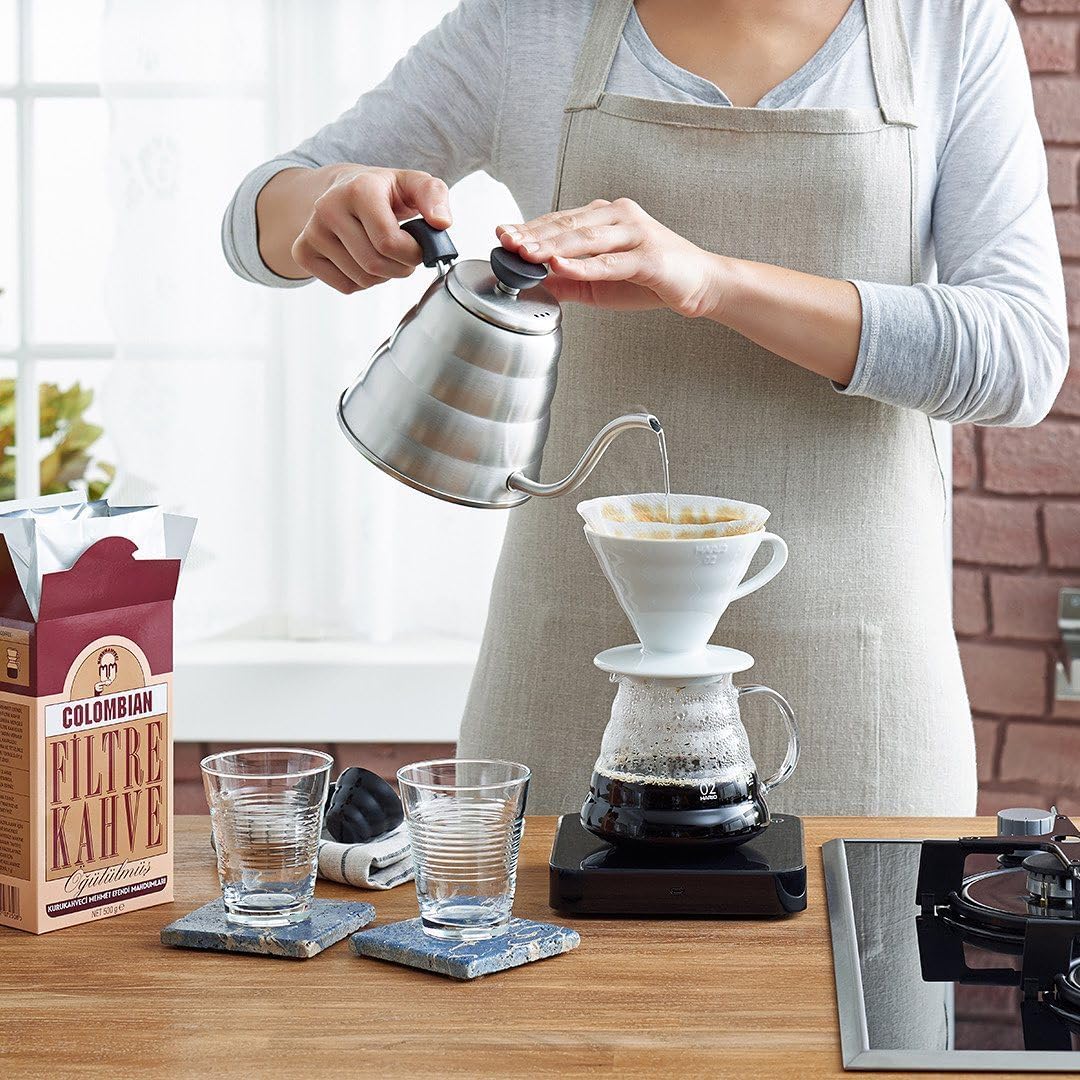 Kurukahveci Mehmet Efendi Colombian Filter Coffee 250g - Rich 100% Arabica Ground Beans