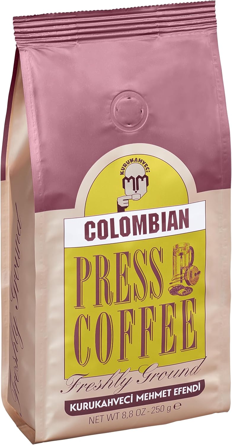 Kurukahveci Mehmet Efendi Premium Colombian Press Ground Coffee 250g