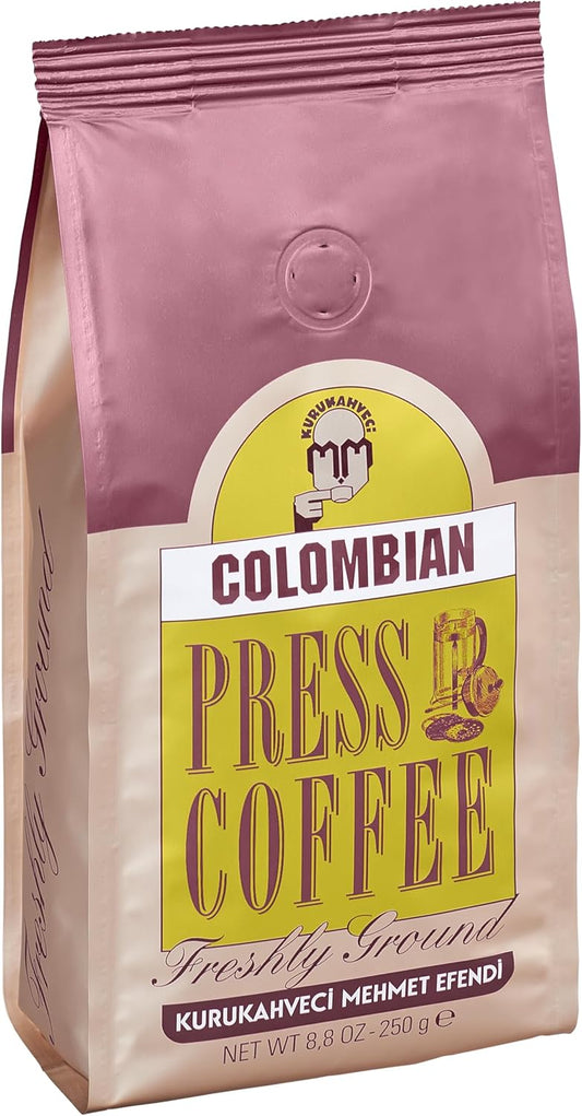Kurukahveci Mehmet Efendi Premium Colombian Press Ground Coffee 250g