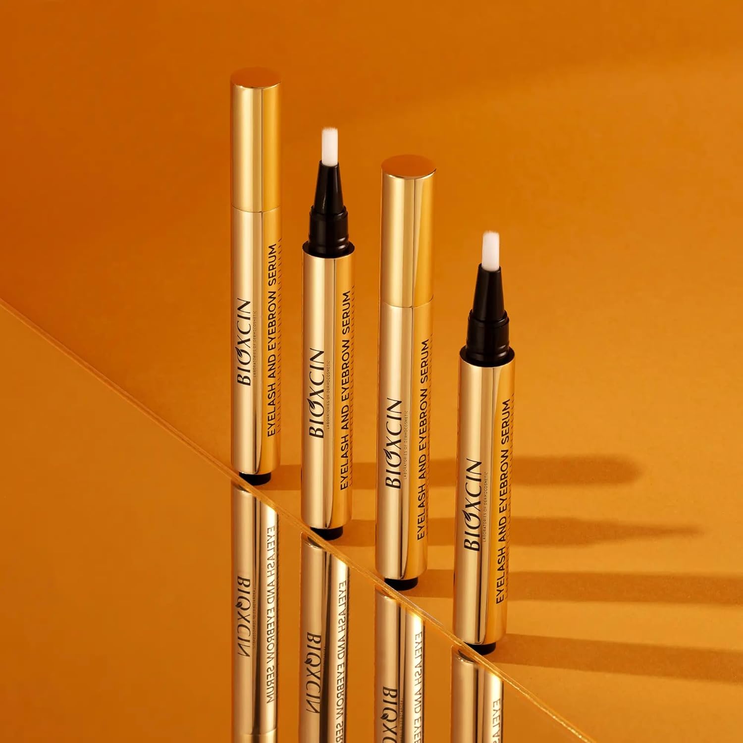 Bioxcin Collagen Hyaluronic Acid Eyelash Eyebrow Serum for Stronger Thicker Growth