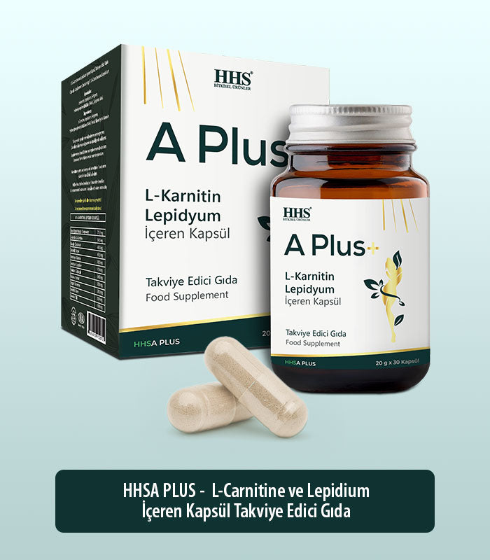 A Plus L-Carnitine Lepidium Herbal Capsules for Daily Wellness & Natural Support