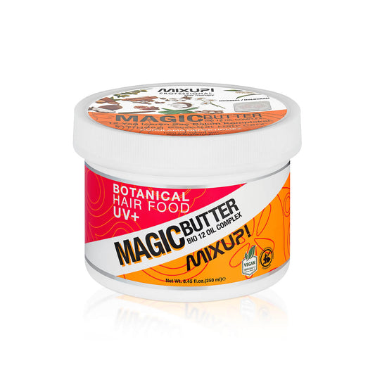 Mixup Magic Butter 250ml Leave-In Hair Cream: Vegan, 12-Oil, UV Protection