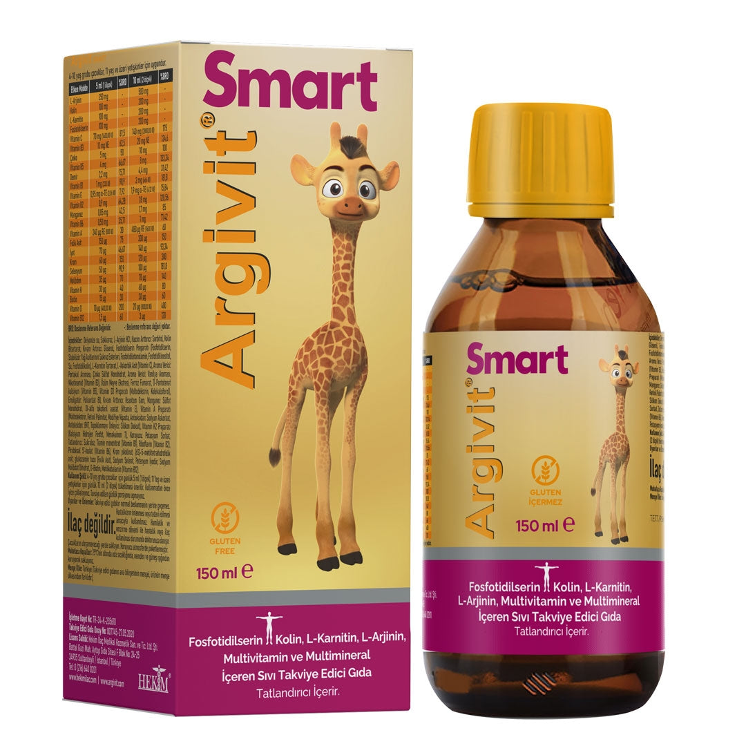 Argivit Smart Liquid Multivitamin & Multimineral Supplement for Focus & Immunity