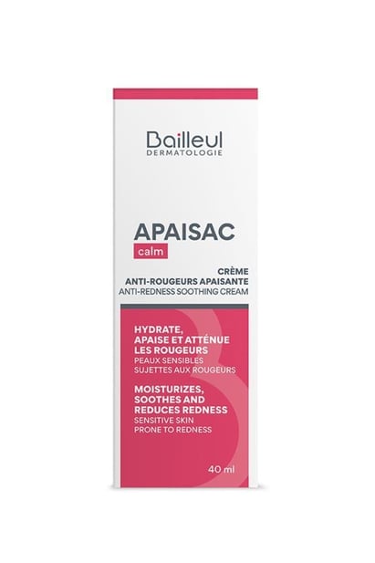 Biorga Apaisac Anti-Redness Soothing Cream 40ml | Calms Sensitive, Oily Skin