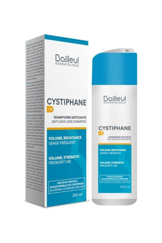 Biorga Cystiphane Anti-Hair Loss Shampoo 200ml for Stronger, Fuller Hair