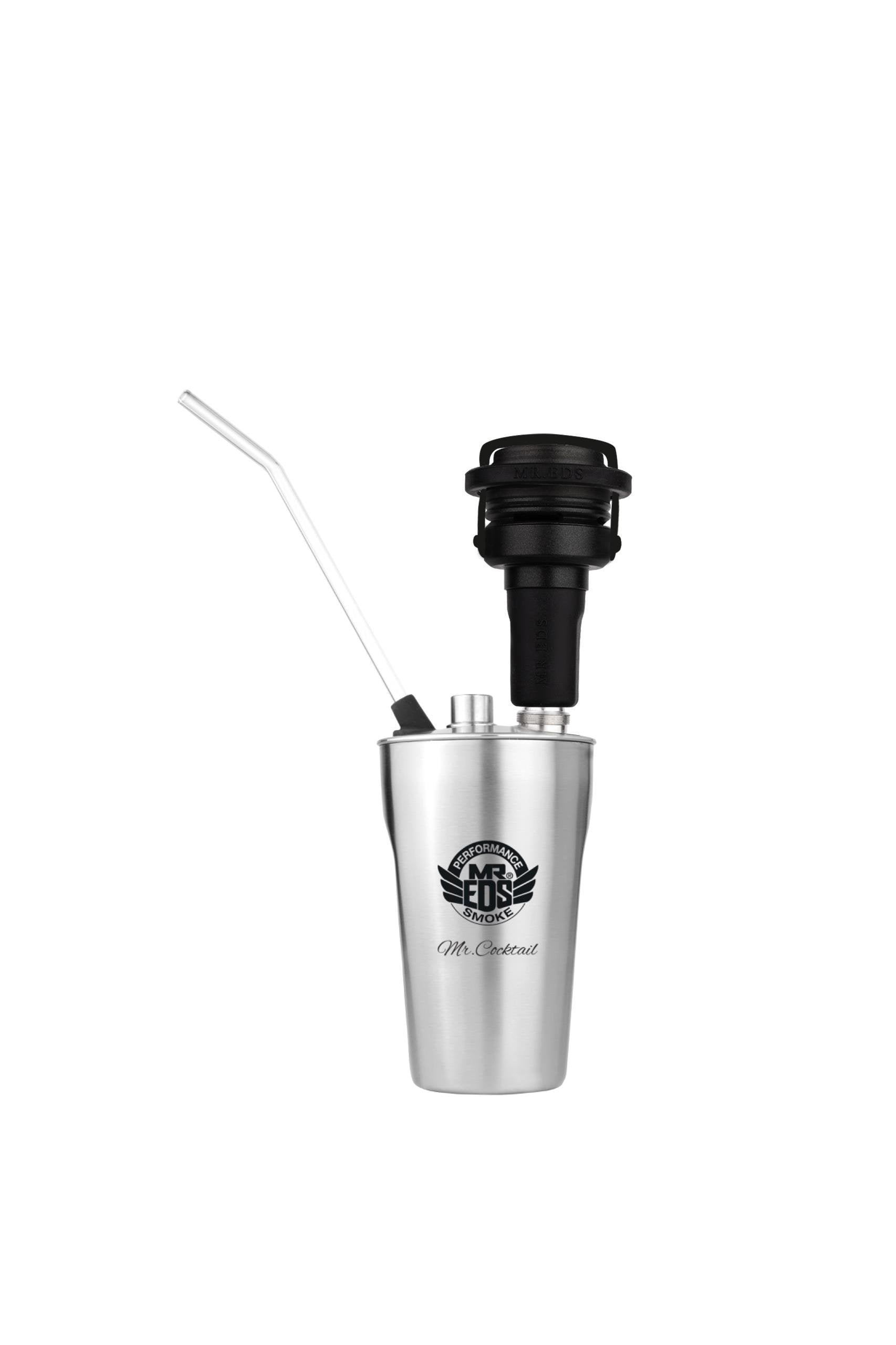 E99 Mr. Cocktail Premium Stainless Steel Shisha Hookah Set with Travel Case