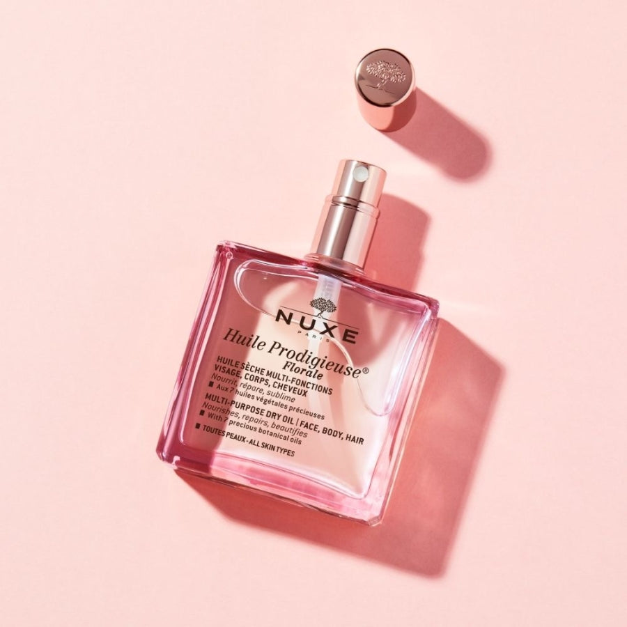 Nuxe Huile Prodigieuse Florale Multi-Purpose Dry Oil 50ml for Face Body Hair
