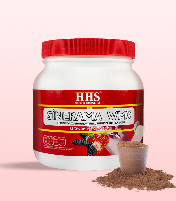 Sinerama WMX Kids Carob Strawberry Nutritional Powder Mix 500g Healthy Growth