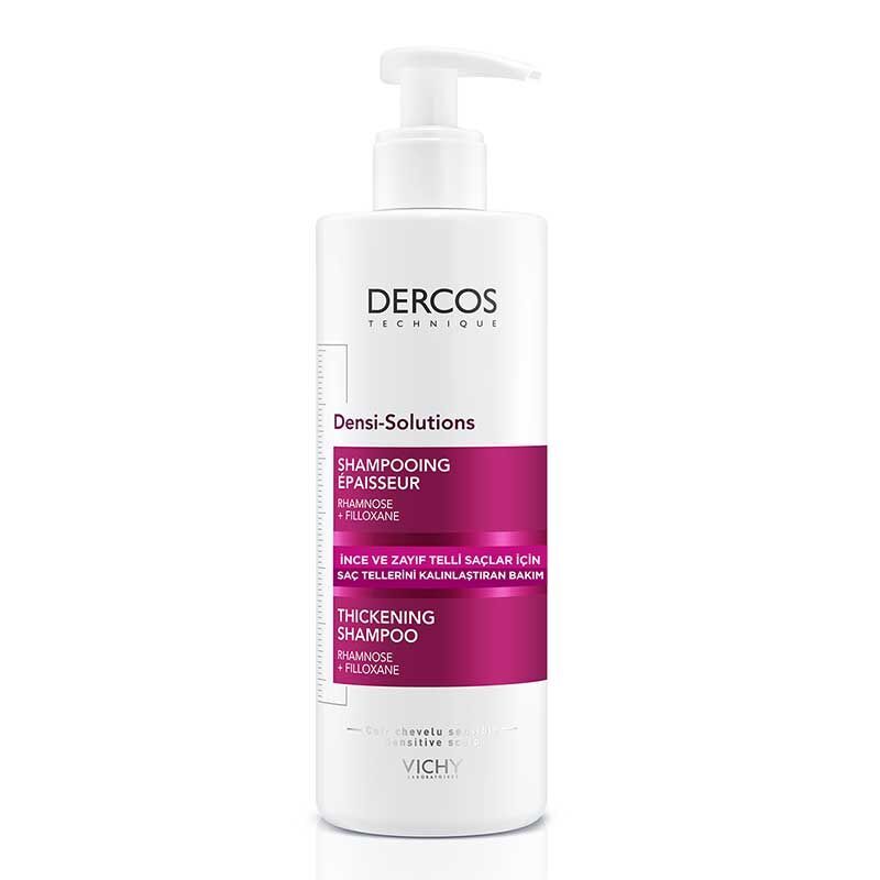 Vichy Dercos Densi-Solution Thickening Shampoo 400ml for Fine, Weak Hair