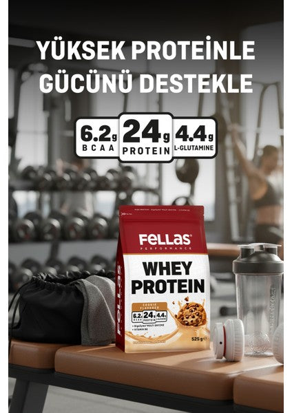 Fellas Performance Whey Protein Powder Trial Pack 525g - High Protein, BCAA, Vitamin B6