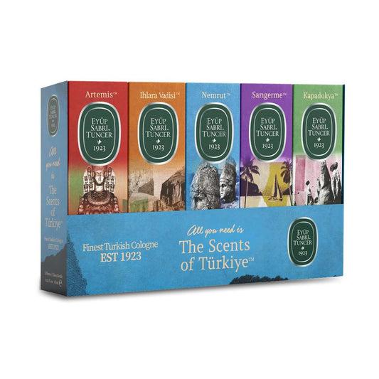 Eyüp Sabri Tuncer 5-Piece 16ml Mini Cologne Set - Scents of Türkiye Journey