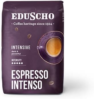 Tchibo Eduscho Espresso Intenso, Rich Full-Bodied Whole Bean Coffee, 500g