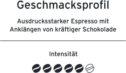 Tchibo Espresso Double Choc Coffee Capsules - Rich Chocolate Flavor, 10 Count