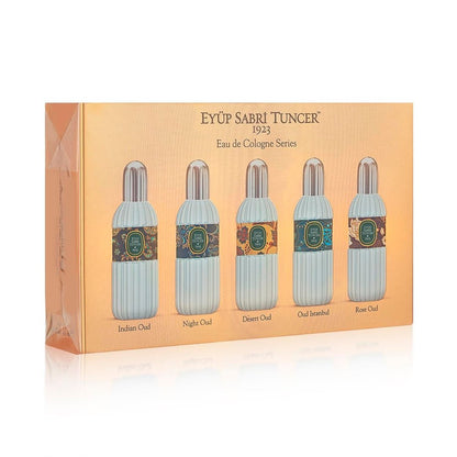 Eyüp Sabri Tuncer Exotic Oud Cologne Mini Set, 5 x 16ml Fragrance Collection