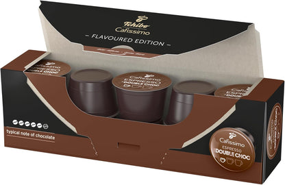 Tchibo Espresso Double Choc Coffee Capsules - Rich Chocolate Flavor, 10 Count