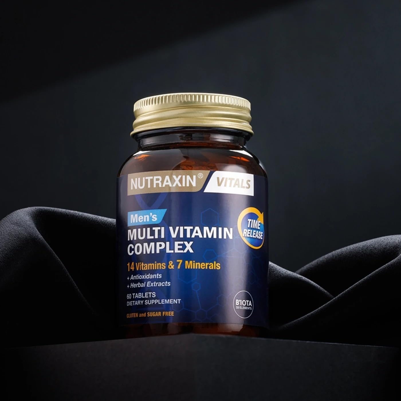 Nutraxin Men's Multi Vitamin Complex 60 Tablets - Daily Essential Nutrient Support