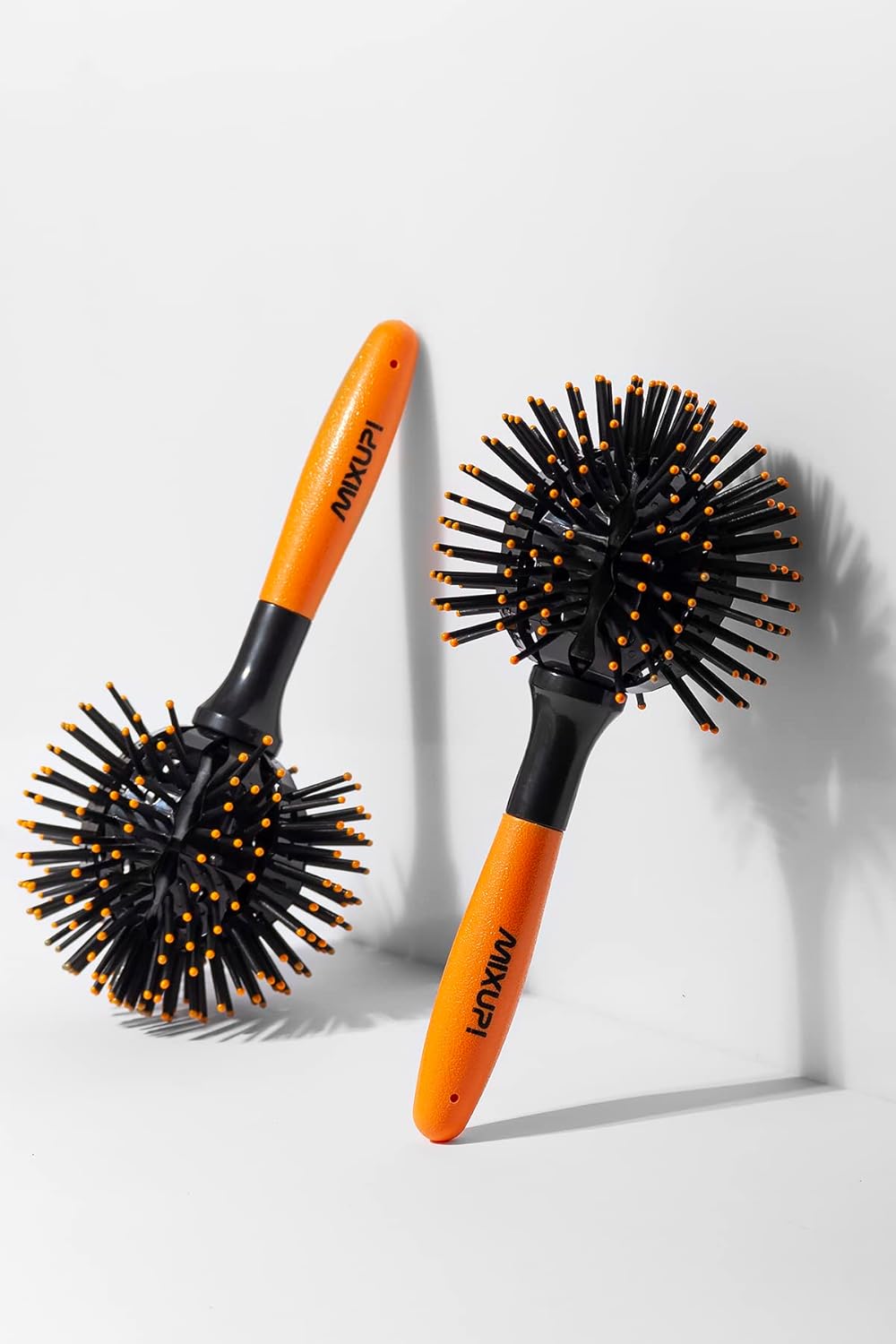 Mixup! 3D Bomb Curl Spherical Detangling Hair Brush for Curly Hair Styling