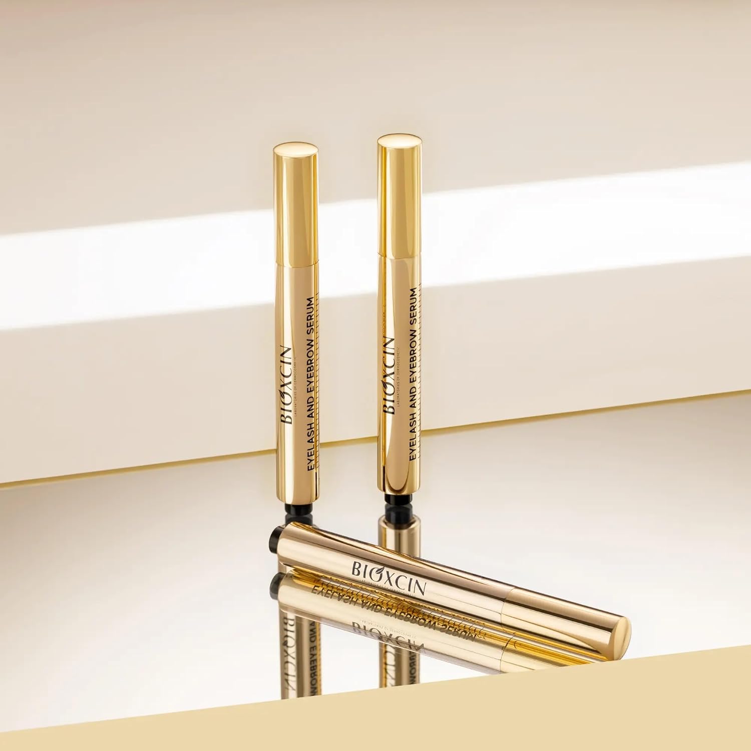 Bioxcin Collagen Hyaluronic Acid Eyelash Eyebrow Serum for Stronger Thicker Growth