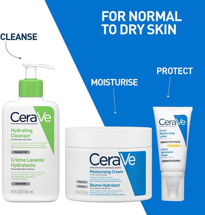 CeraVe AM Facial Moisturizer SPF50: Daily Hydrating Protection for Normal to Dry Skin