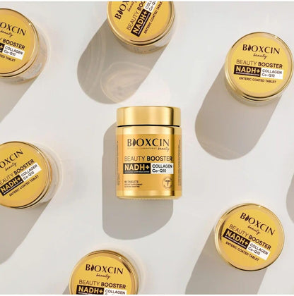 Bioxcin Beauty Booster Collagen NADH CoQ10 Biotin for Skin Hair Nails