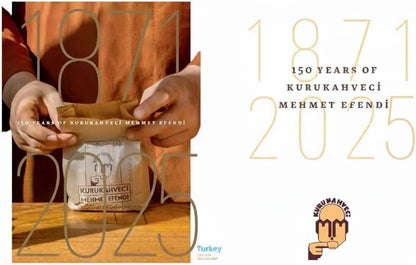 Kurukahveci Mehmet Efendi Brazilian Filter Coffee 250g - Rich, Aromatic, Freshly Ground Arabica