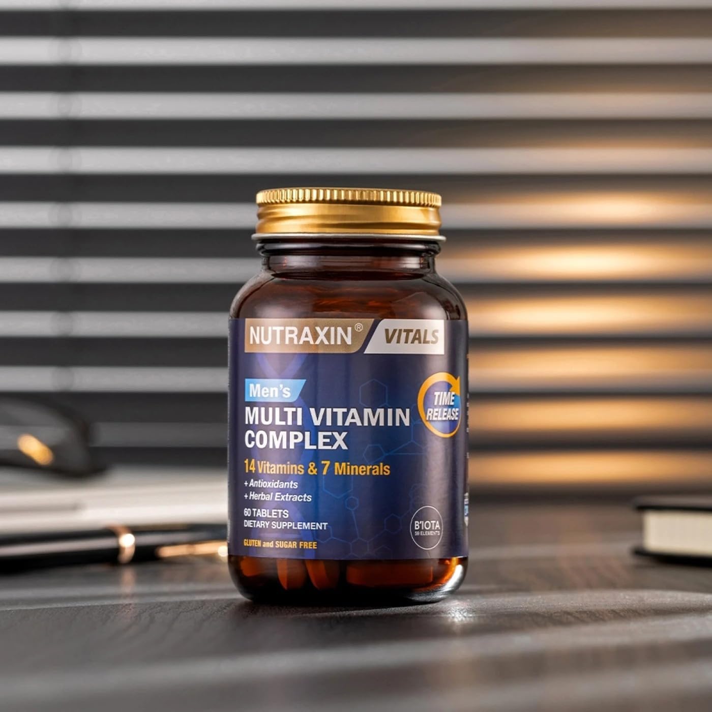 Nutraxin Men's Advanced Daily Multi Vitamin Complex – 60 Tablets for Energy & Wellness Support
