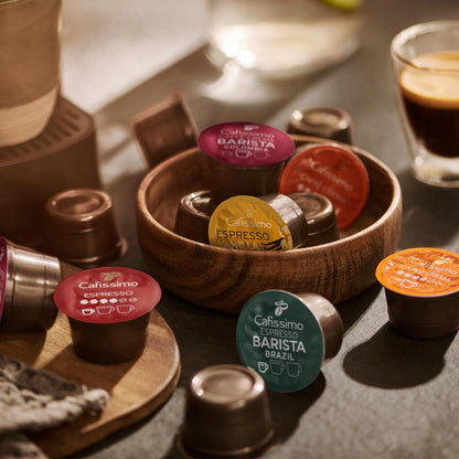 Tchibo Espresso Double Choc Coffee Capsules - Rich Chocolate Flavor, 10 Count