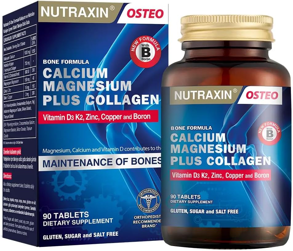 Nutraxin Osteo B-One Formula: Advanced Bone, Joint, Muscle Support Tablets