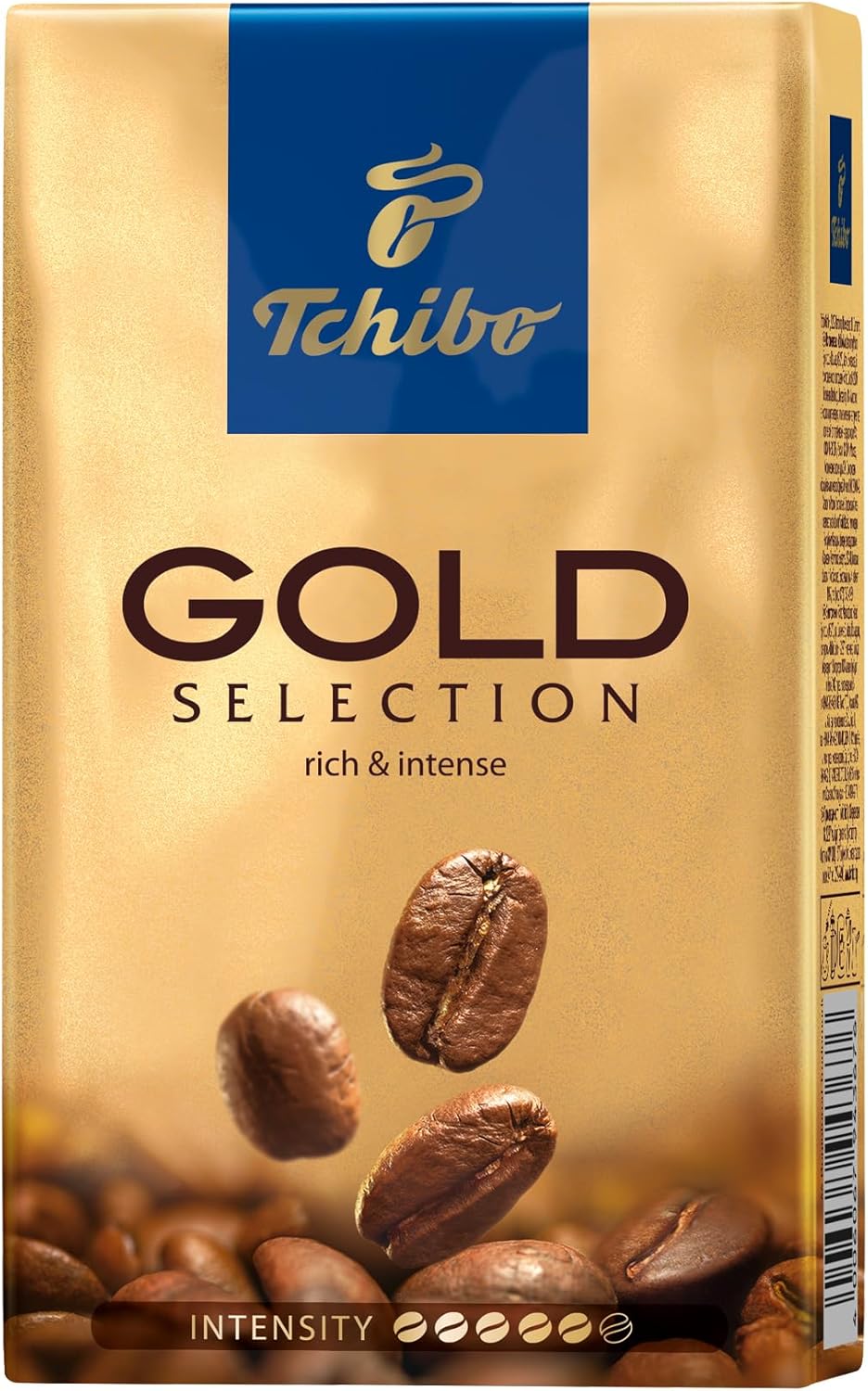 Tchibo Gold Selection Ground Filter Coffee, Rich Medium Roast, 2x250g Bundle