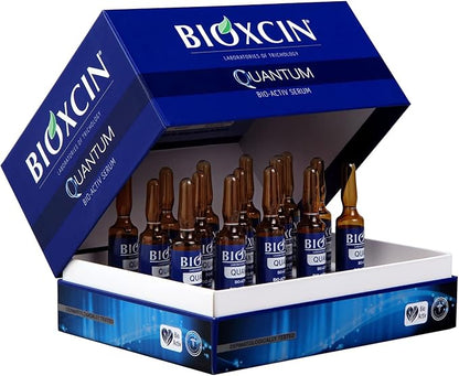 Bioxcin Quantum Bio-Activ Hair Thickening Serum Ampoules, 15x6ml 1-Month Supply