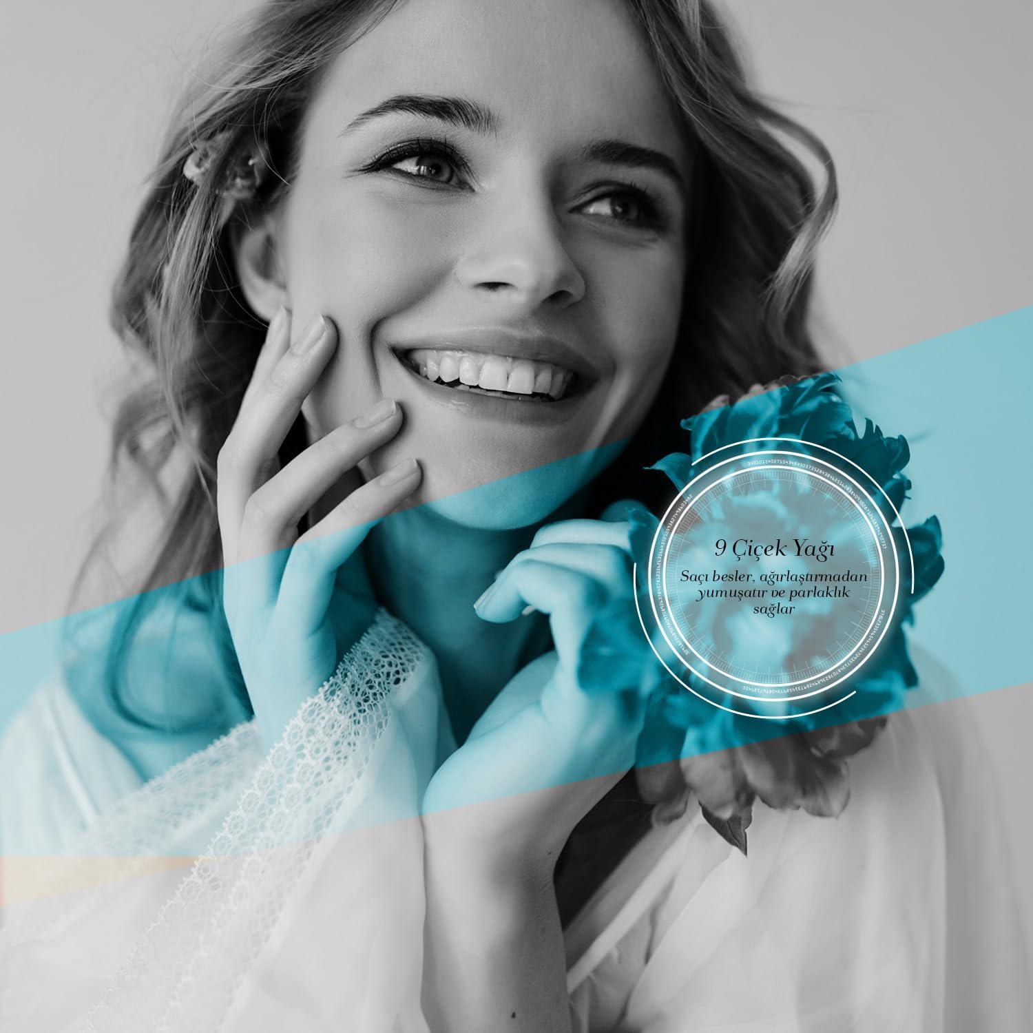 Bioxcin Nourishing Oils Anti-Hair Loss Shampoo for Dry, Damaged Hair, Sulfate-Free 300ml