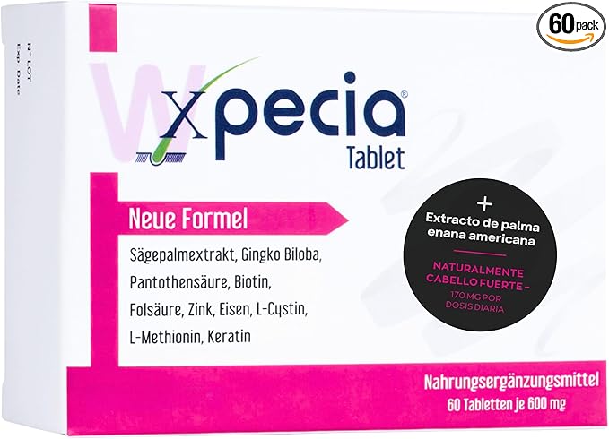 Xpecia Women's Advanced DHT Blocker Hair Growth Supplement - 60 Tablets