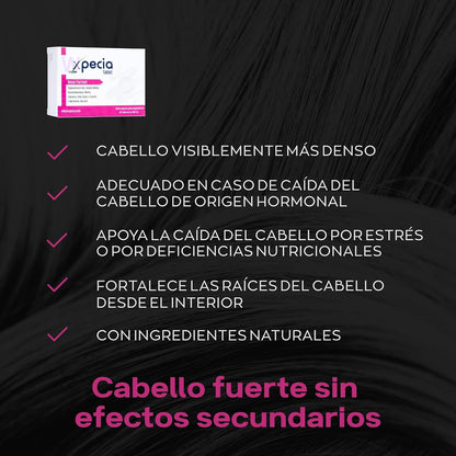 Xpecia Women's Advanced DHT Blocker Hair Growth Supplement - 60 Tablets