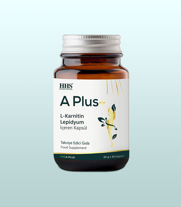 A Plus L-Carnitine Lepidium Herbal Capsules for Daily Wellness & Natural Support