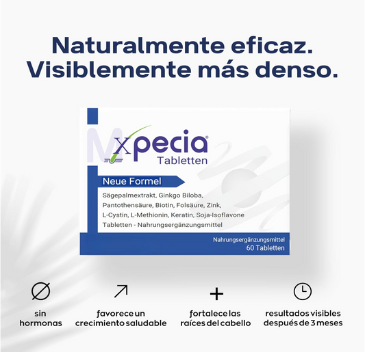 XPECIA Men's DHT Blocker New Hair Growth Formula -60 Tablets